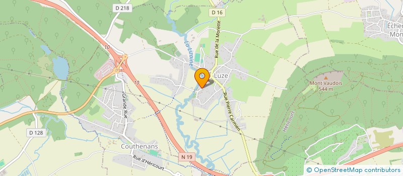 localisation de l'entreprise MADAME HELENE AGRAPART  LUZE