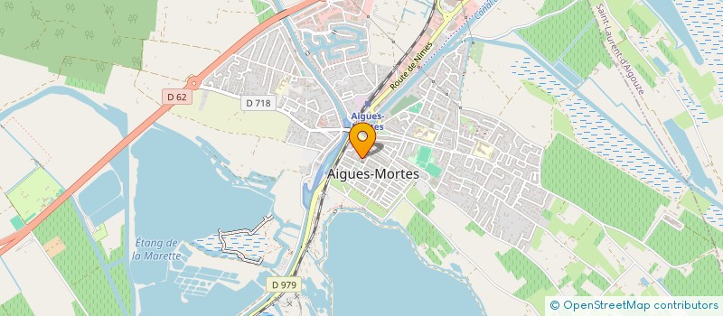 localisation de l'entreprise MADAME HELENE AIGON  AIGUES-MORTES