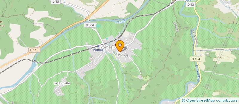 localisation de l'entreprise MADAME HELENE ALARD  MALRAS