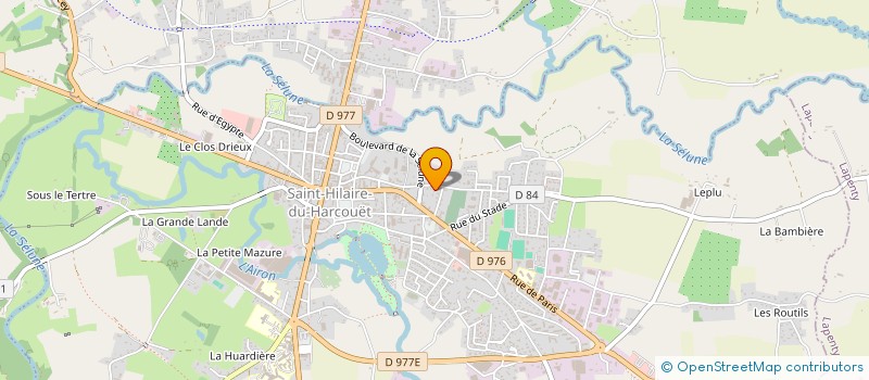 localisation de l'entreprise MADAME HELENE ALEXANDRE  LOUVIGNE-DU-DESERT