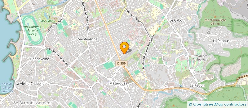 localisation de l'entreprise MADAME HELENE AMACKER à MARSEILLE