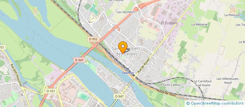 localisation de l'entreprise MADAME HELENE ANDRAULT  SAUMUR