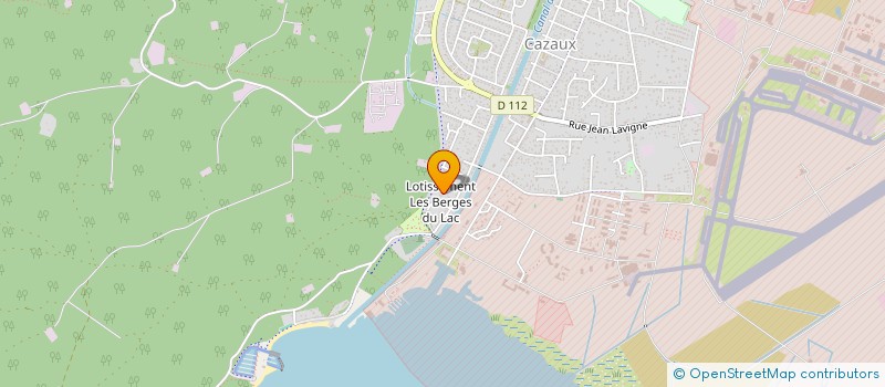 localisation de l'entreprise MADAME HELENE ANDRE à LA TESTE-DE-BUCH