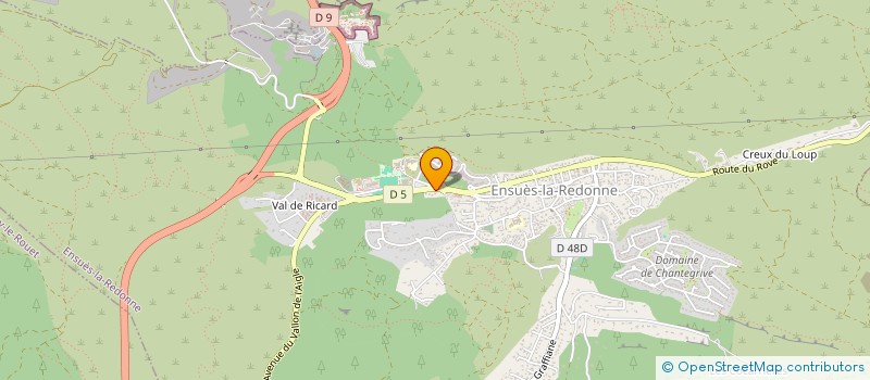 localisation de l'entreprise MADAME HELENE ANDREANI  ENSUES-LA-REDONNE