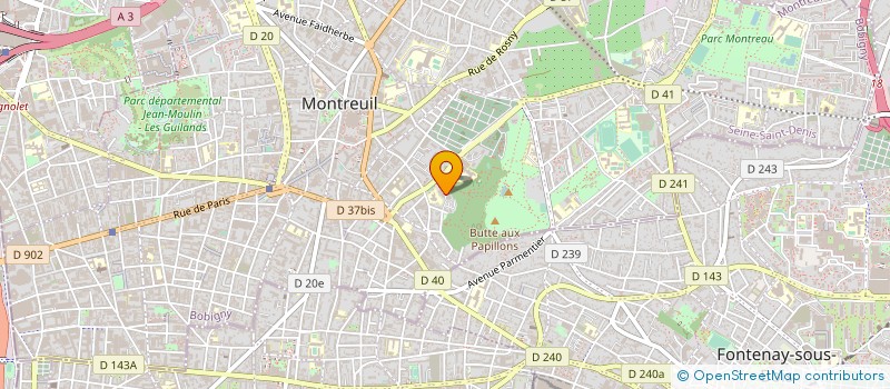 localisation de l'entreprise MADAME HELENE ANITA KALE à MONTREUIL