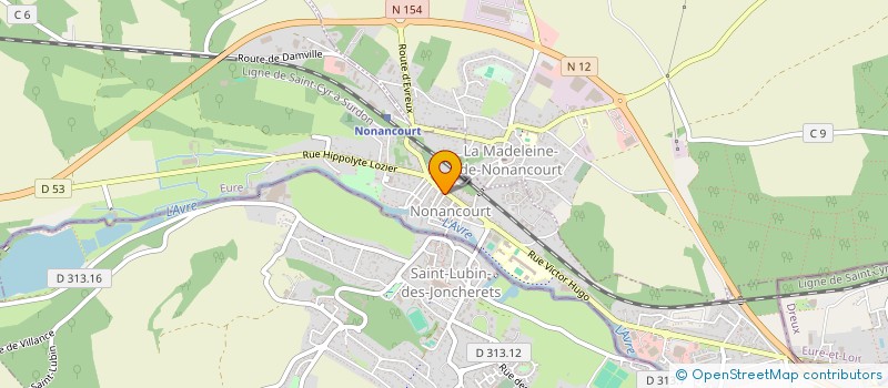 localisation de l'entreprise MADAME HELENE ANSELME à NONANCOURT