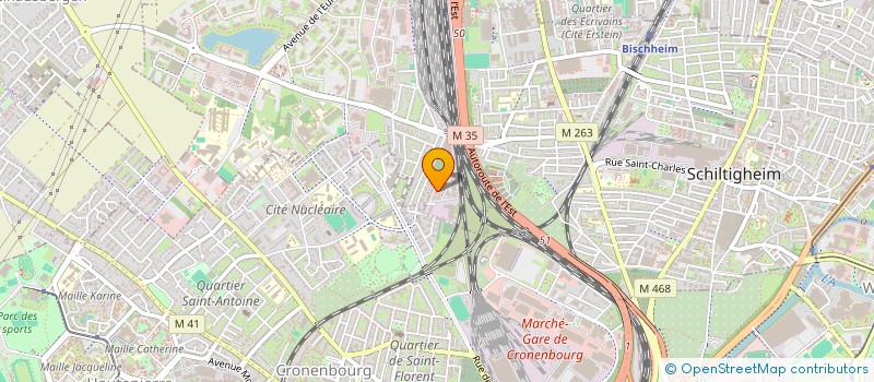 localisation de l'entreprise MADAME HELENE ANTUNES  SCHILTIGHEIM