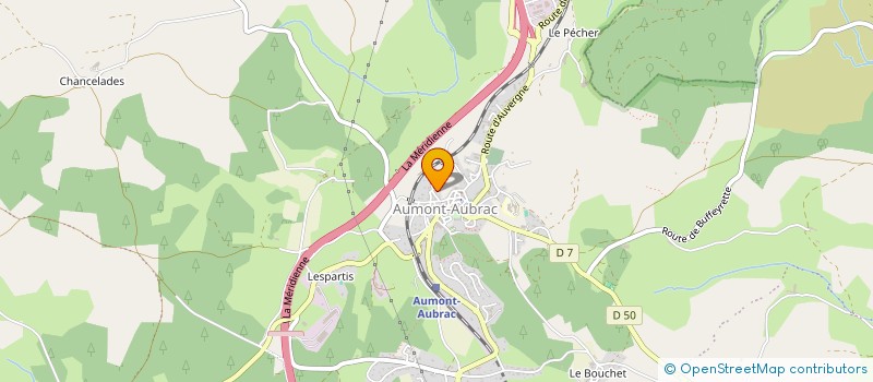 localisation de l'entreprise MADAME HELENE ARMANET  PEYRE EN AUBRAC