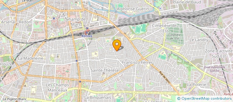 localisation de l'entreprise MADAME HELENE ARMANTIER à RENNES
