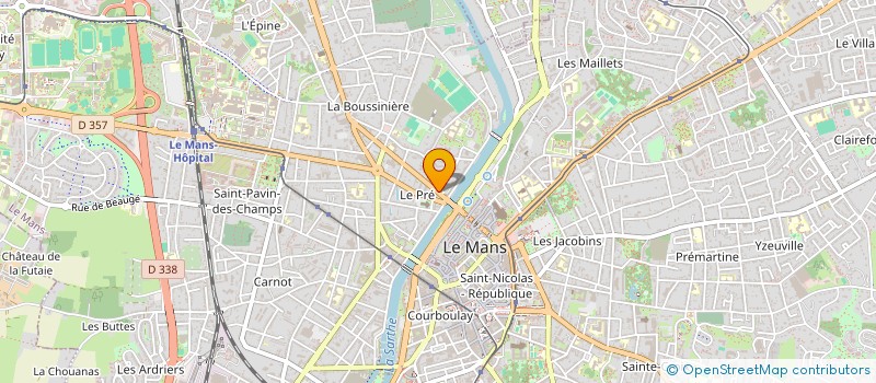 localisation de l'entreprise MADAME HELENE ARNOULIN à LE MANS