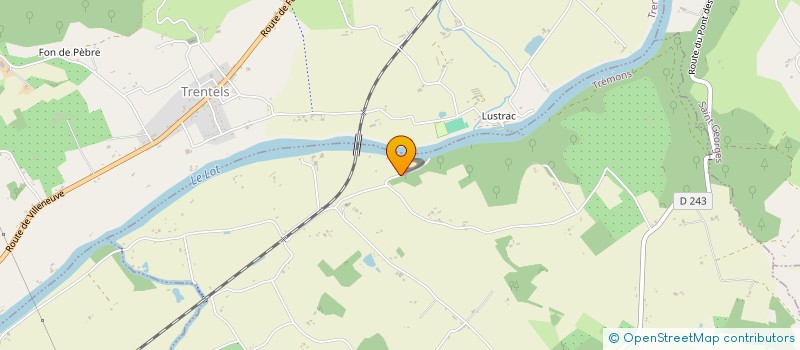 localisation de l'entreprise MADAME HELENE ARQUISCHE  PENNE D'AGENAIS