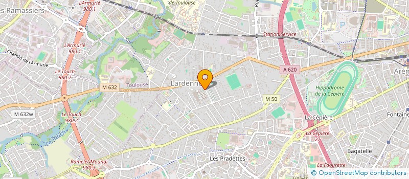 localisation de l'entreprise MADAME HELENE ASIAIN  TOULOUSE