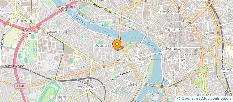 localisation de l'entreprise MADAME HELENE ASTRUC à TOULOUSE