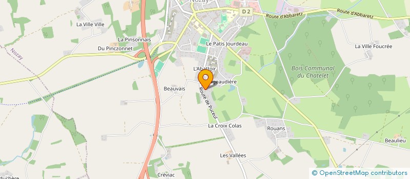 localisation de l'entreprise MADAME HELENE AUZANNEAU  CORCOUE-SUR-LOGNE