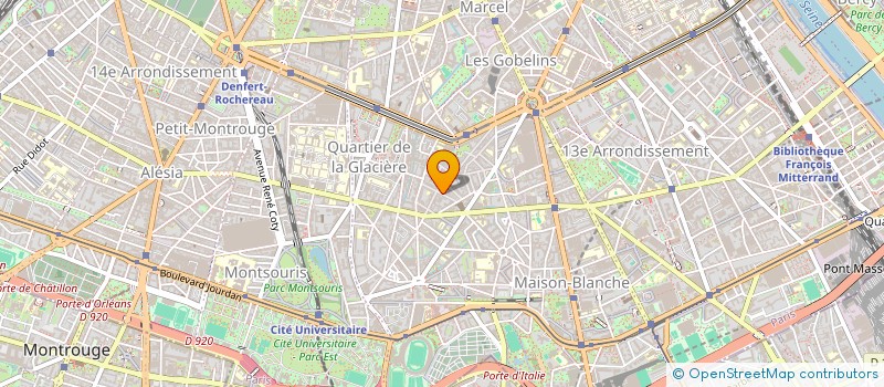 localisation de l'entreprise MADAME HELENE BABINET  PARIS