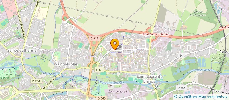 localisation de l'entreprise MADAME HELENE BACHELET à SAINT-NICOLAS