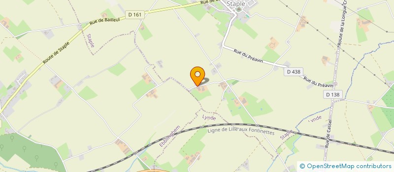 localisation de l'entreprise MADAME HELENE BAEY  STAPLE