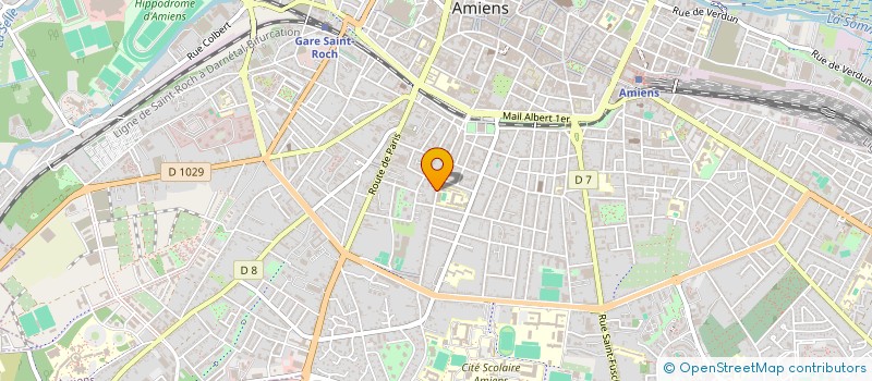 localisation de l'entreprise MADAME HELENE BALESTRI à AMIENS