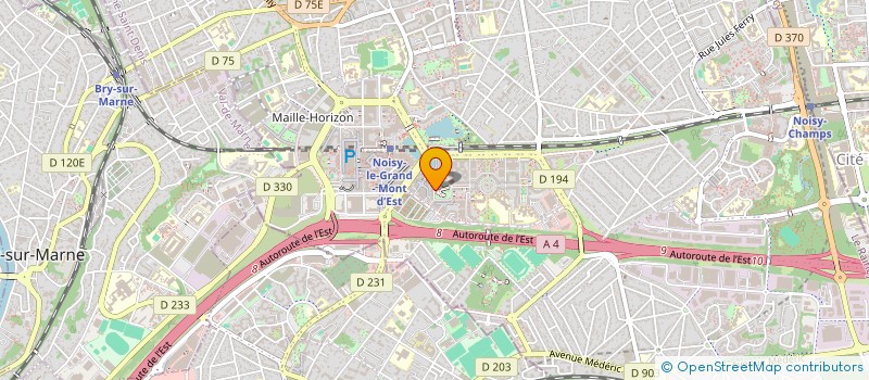 localisation de l'entreprise MADAME HELENE BALIGAND  PARIS