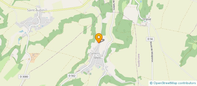 localisation de l'entreprise MADAME HELENE BALLET  SELENS