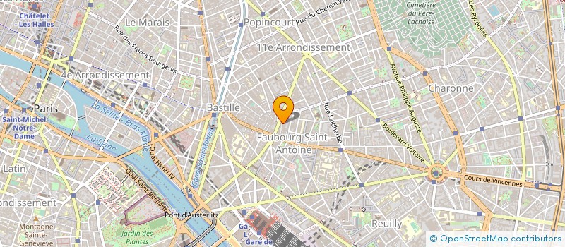 localisation de l'entreprise MADAME HELENE BAMBERGER  PARIS