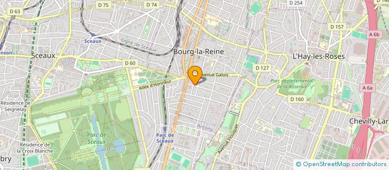 localisation de l'entreprise MADAME HELENE BARCLAY à BOURG-LA-REINE