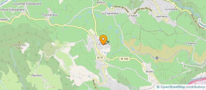 localisation de l'entreprise MADAME HELENE BARDY  CELLIEU