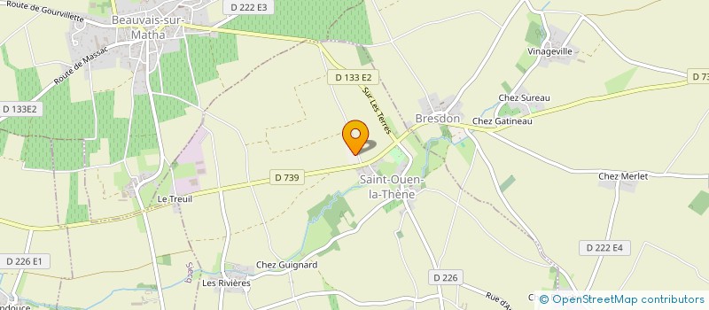 localisation de l'entreprise MADAME HELENE BARIT  MASSAC