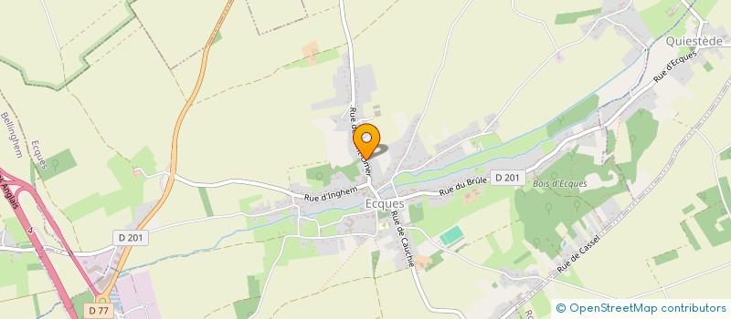 localisation de l'entreprise MADAME HELENE BAROIS  ECQUES