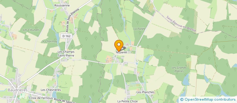 localisation de l'entreprise MADAME HELENE BARRAND à SAINT-VINCENT-EN-BRESSE