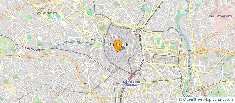 localisation de l'entreprise MADAME HELENE BAUJARD à MONTPELLIER