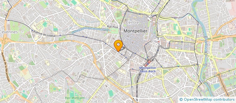 localisation de l'entreprise MADAME HELENE BAUMELOU à MONTPELLIER