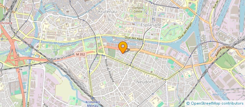 localisation de l'entreprise MADAME HELENE BAYOL à STRASBOURG