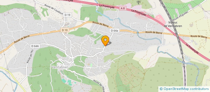 localisation de l'entreprise MADAME HELENE BEAUDIC  VENTABREN