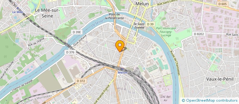 localisation de l'entreprise MADAME HELENE BEBEN à MELUN