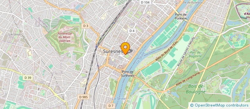 localisation de l'entreprise MADAME HELENE BENAYOUN à SURESNES