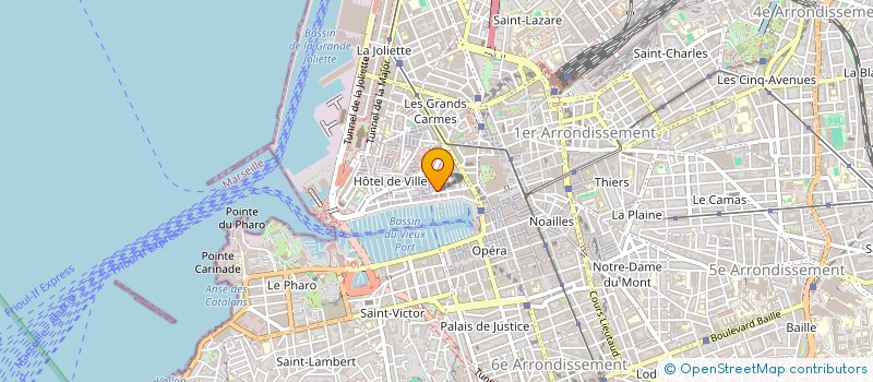 localisation de l'entreprise MADAME HELENE BENTZ  MARSEILLE