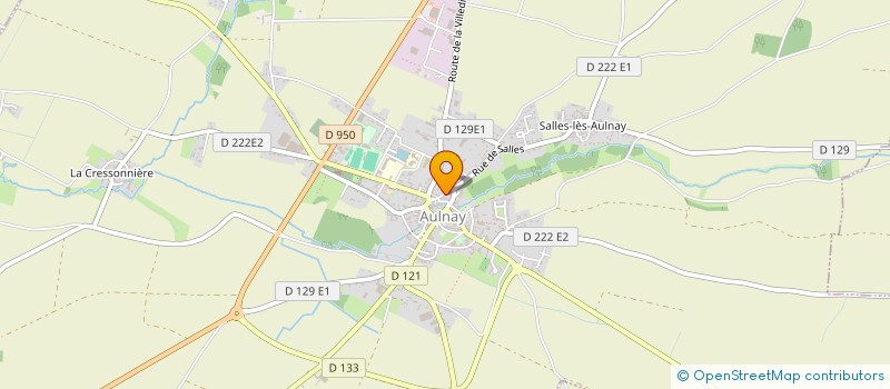 localisation de l'entreprise MADAME HELENE BERGER  AULNAY