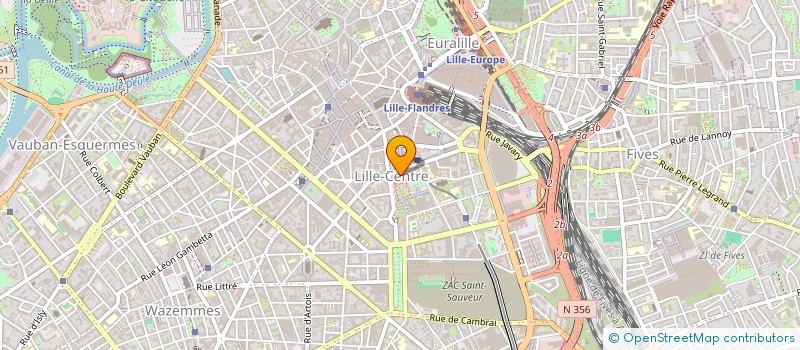 localisation de l'entreprise MADAME HELENE BERLEMONT à LILLE