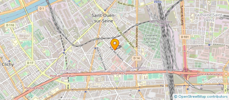 localisation de l'entreprise MADAME HELENE BERNADAT  PARIS