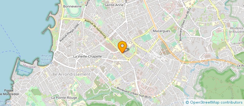 localisation de l'entreprise MADAME HELENE BERNARD à MARSEILLE