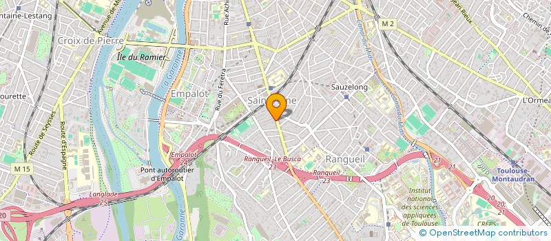 localisation de l'entreprise MADAME HELENE BERNAT à TOULOUSE