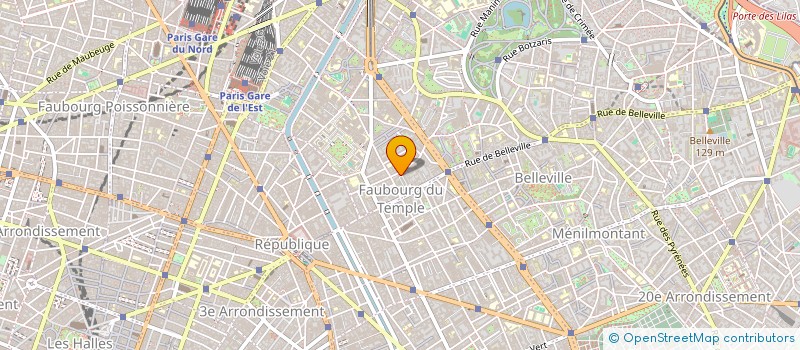 localisation de l'entreprise MADAME HELENE BERTHAUD  PARIS