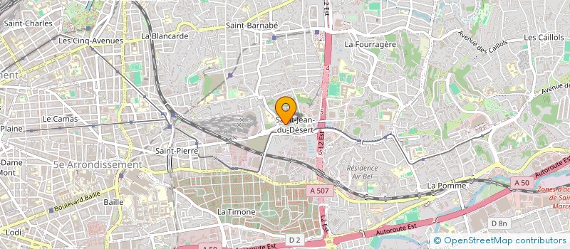 localisation de l'entreprise MADAME HELENE BERTON  MARSEILLE