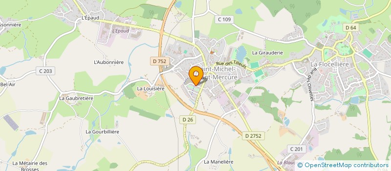 localisation de l'entreprise MADAME HELENE BERTRAND  SEVREMONT