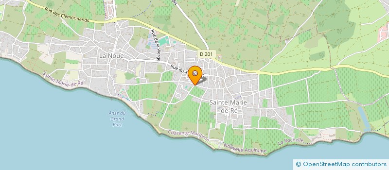 localisation de l'entreprise MADAME HELENE BERTREAU  SAINTE-MARIE-DE-RE