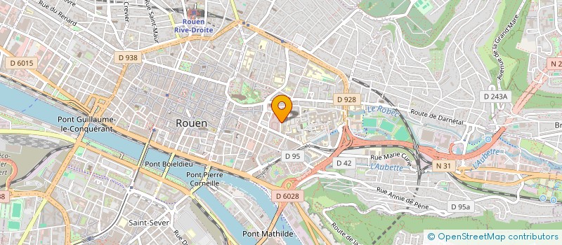 localisation de l'entreprise MADAME HELENE BETTON  ROUEN