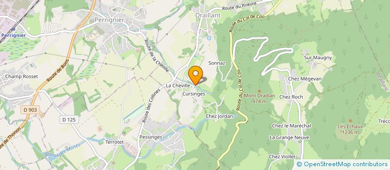 localisation de l'entreprise MADAME HELENE BIGLIONE à DRAILLANT