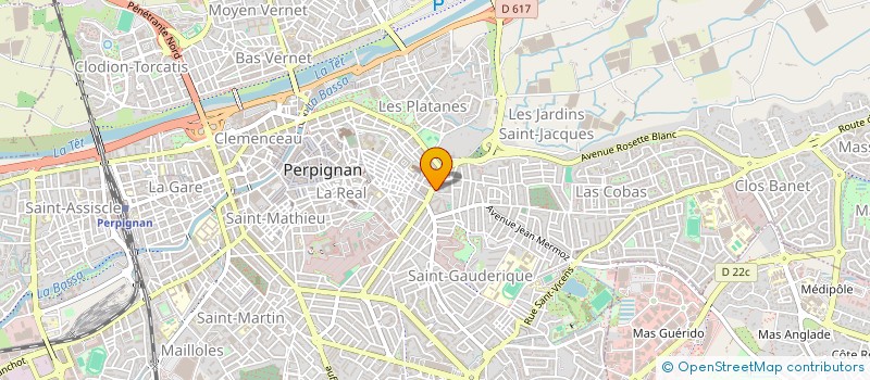 localisation de l'entreprise MADAME HELENE BITALY  ST ANDRE