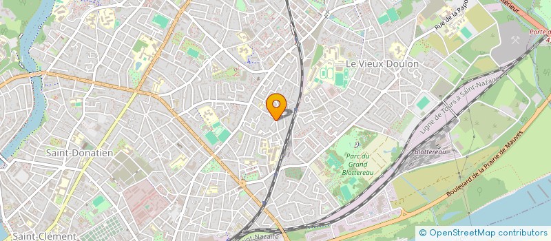 localisation de l'entreprise MADAME HELENE BLANPAIN à NANTES